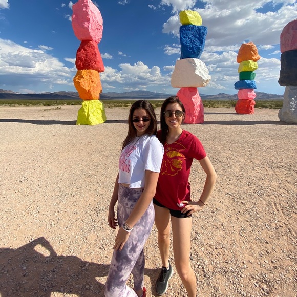 Lululemon Align Leggings 25” in color Diamond Dye Pink Bliss Graphite Pu… - Picture 3 of 3